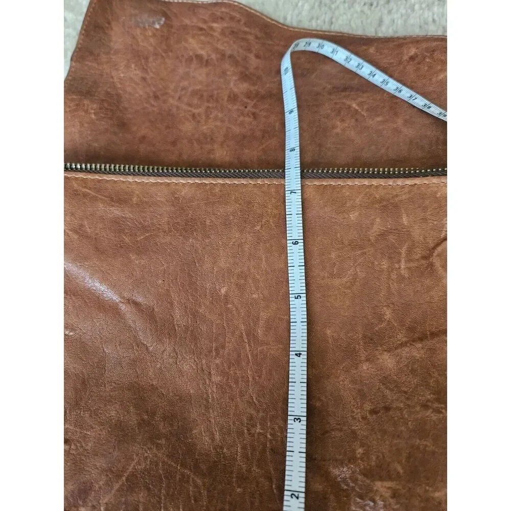 Maxon collection brown Italian leather purse